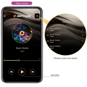 Elvira Kegel Balls App mit Fernbedienung Lila von Pretty Love