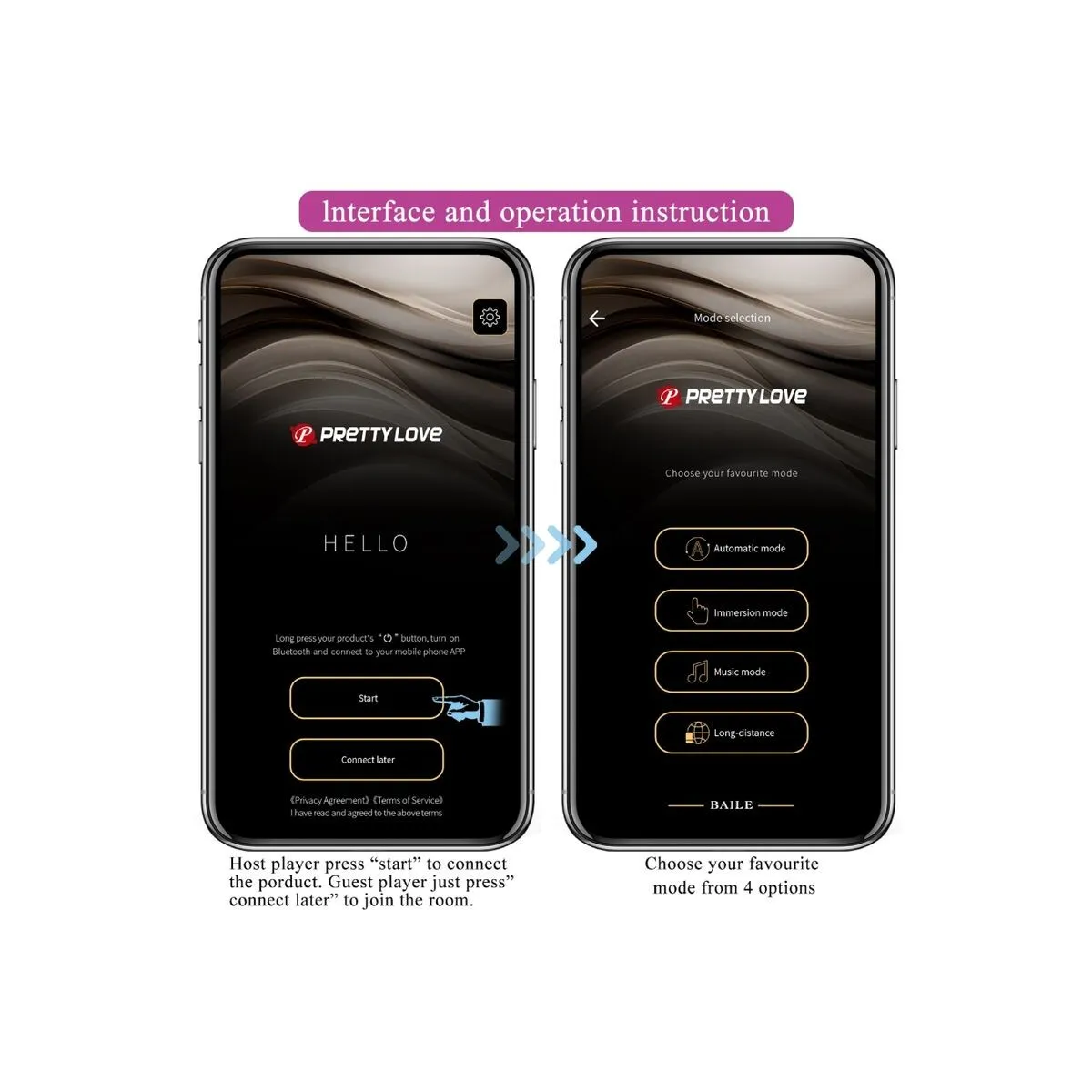 Abner App Lilac von Pretty Love | Fesselliebe.de