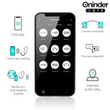 Love Pleasure Vibro-Rotierendes Silikon-Edelstein-Ei - Kostenlose Weltweite App von Oninder Cute | Fesselliebe.de