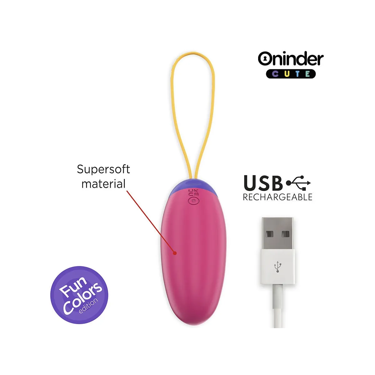 Love Pleasure Vibro-Wave Tapping Silikon-Ei - Kostenlose Weltweite App von Oninder Cute | Fesselliebe.de