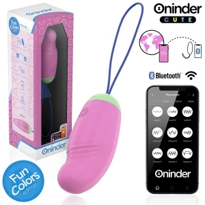 Love Pleasure Vibro-Rotierendes Ei 360° Silikon - Kostenlose Weltweite App von Oninder Cute