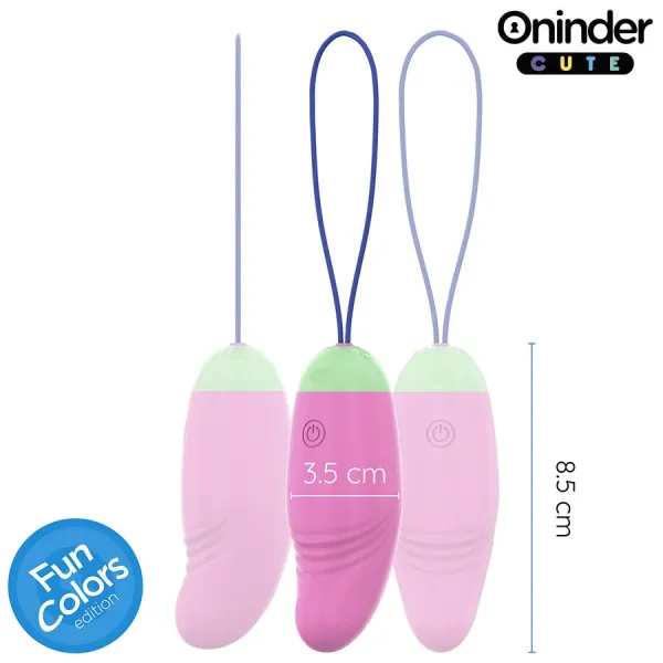 Love Pleasure Vibro-Rotierendes Ei 360° Silikon - Kostenlose Weltweite App von Oninder Cute | Fesselliebe.de