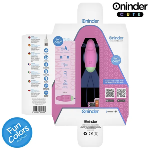 Love Pleasure Vibro-Rotierendes Ei 360° Silikon - Kostenlose Weltweite App von Oninder Cute | Fesselliebe.de