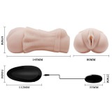 Water Skin Vagina Masturbator mit Vibrierender Bullet 2 von Crazy Bull | Fesselliebe.de