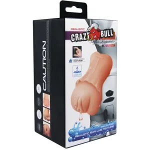 Water Skin Vagina Masturbator mit Vibrierender Bullet 2 von Crazy Bull