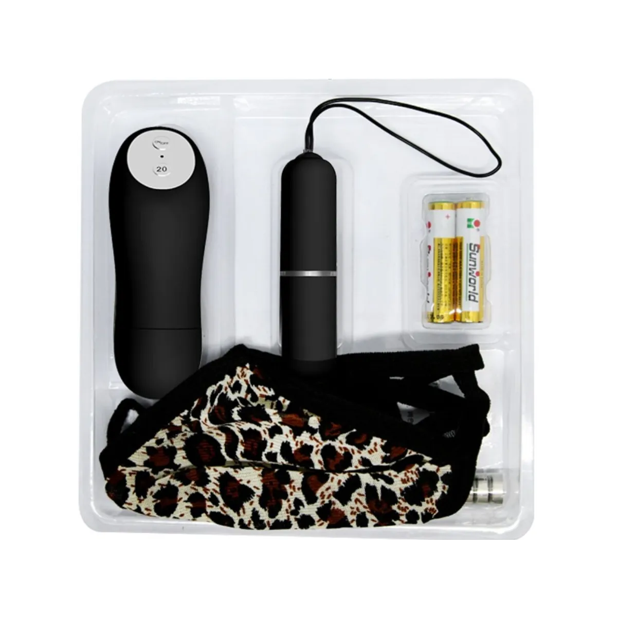 Stringtanga mit Vibrationskugel und mit Fernbedienung, Schwarz von Baile Stimulating | Fesselliebe.de