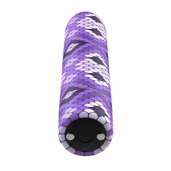 Rechargeable Snake Purple Magnetic Bullet 10v von Custom Bullets | Fesselliebe.de