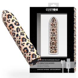Rechargeable Bullet Leopard 10 Intensities von Custom Bullets | Fesselliebe.de