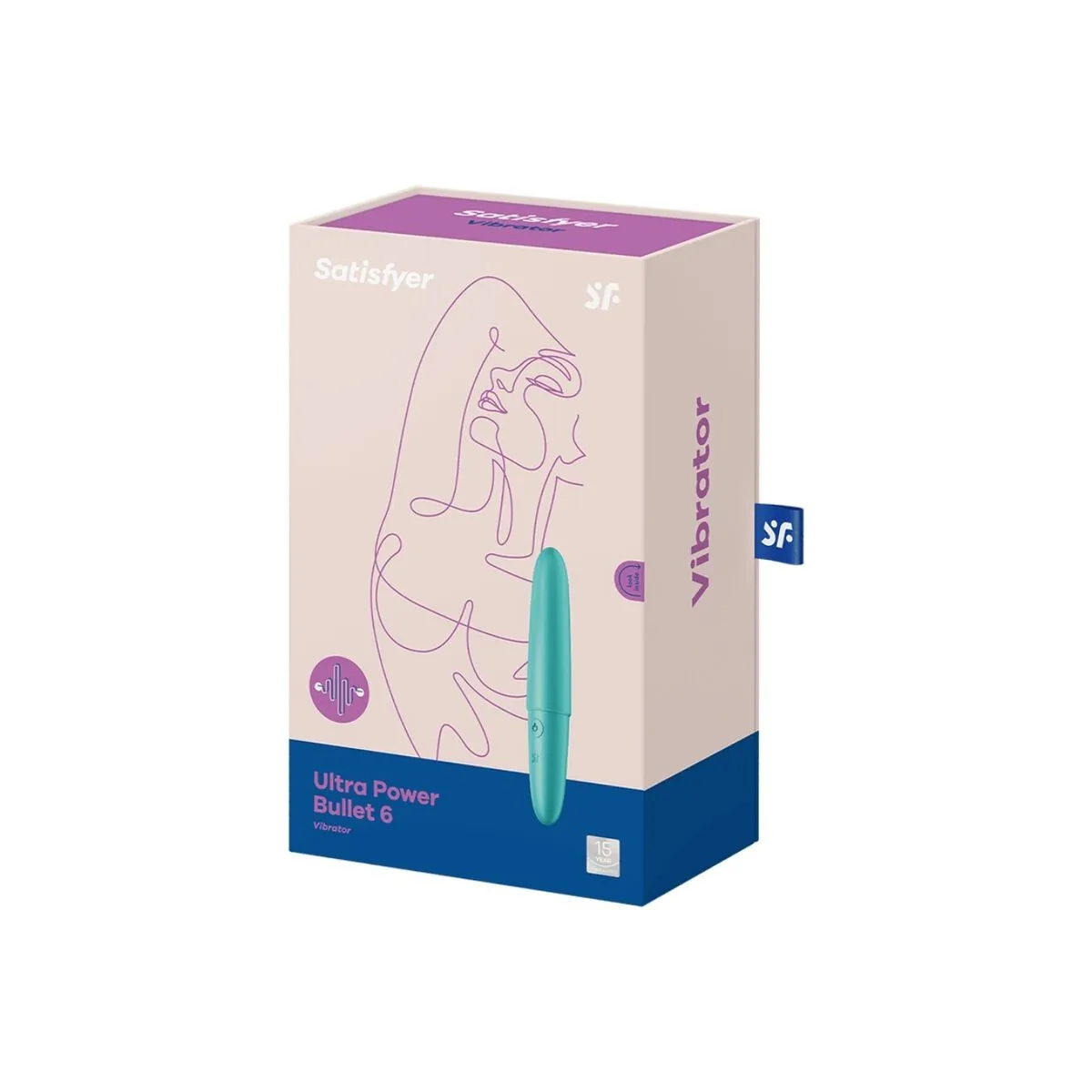 Ultra Power Bullet 6 Türkis von Satisfyer Vibrator | Fesselliebe.de