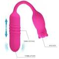 Nobikuma Rosa Silikon-Vibrierbullet von Pretty Love Flirtation