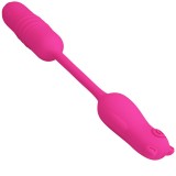 Nobikuma Rosa Silikon-Vibrierbullet von Pretty Love Flirtation | Fesselliebe.de