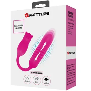 Nobikuma Rosa Silikon-Vibrierbullet von Pretty Love Flirtation