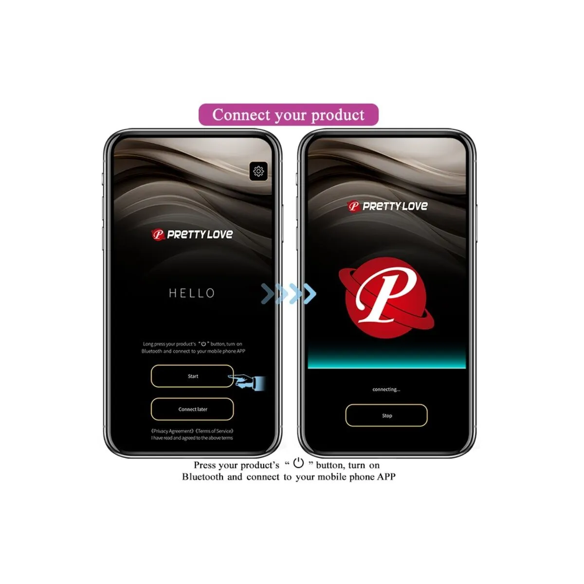 Elvira wiederaufladbare Vibrierbälle Lila von Pretty Love Smart | Fesselliebe.de