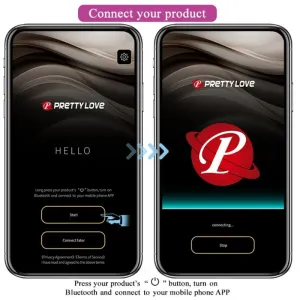 Elvira wiederaufladbare Vibrierbälle Lila von Pretty Love Smart