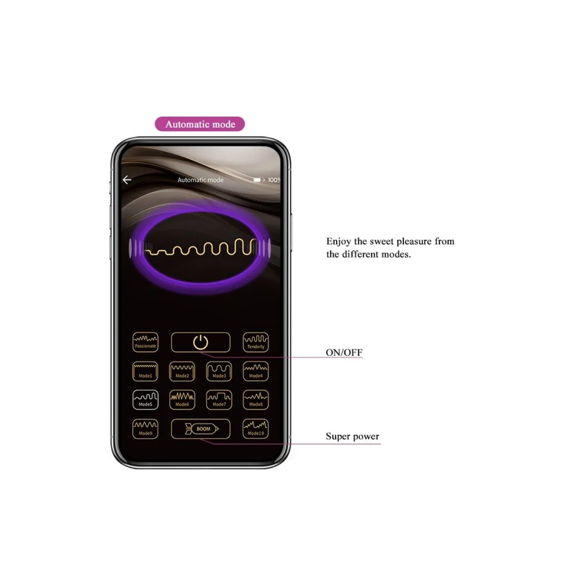 Elvira wiederaufladbare Vibrierbälle Lila von Pretty Love Smart | Fesselliebe.de