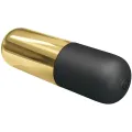 Goldener wiederaufladbarer Kugelvibrator von Pretty Love Bottom