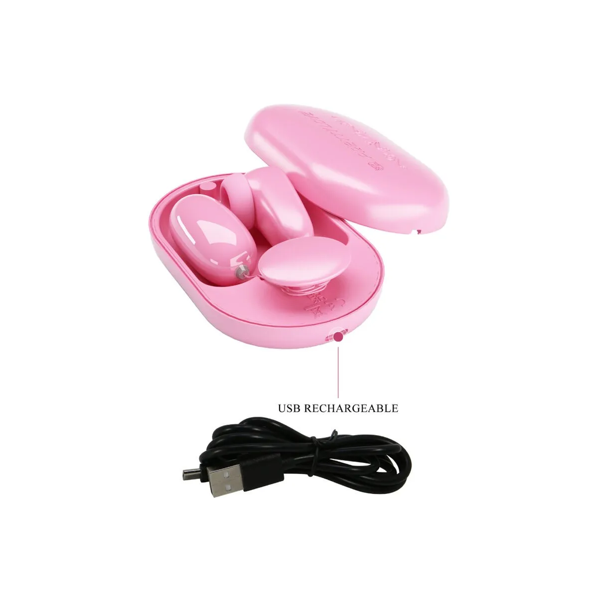 Magic Box Vibrationskugel & Rosa Stimulator von Pretty Love Smart | Fesselliebe.de