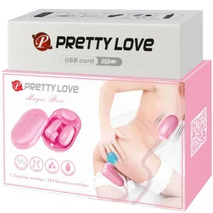 Magic Box Vibrationskugel & Rosa Stimulator von Pretty Love Smart