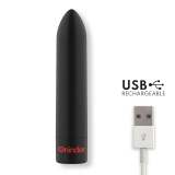 Berlin Bullet Vibrator Schwarz 9 Modi 8,5 X 2 cm - Kostenlose App von Oninder | Fesselliebe.de