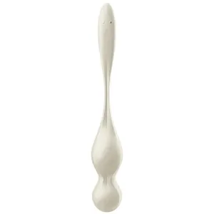 Love Birds Vibrierende Kegel-Kugeln Weiss von Satisfyer Balls