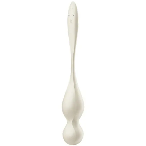 Love Birds Vibrierende Kegel-Kugeln Weiss von Satisfyer Balls | Fesselliebe.de