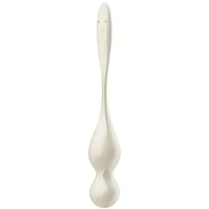 Love Birds Vibrierende Kegel-Kugeln Weiss von Satisfyer Balls