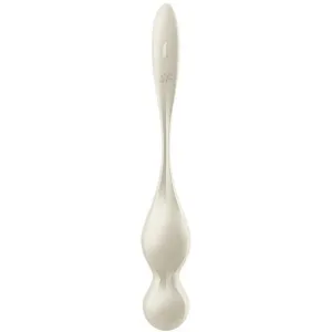 Love Birds Vibrierende Kegel-Kugeln Weiss von Satisfyer Balls