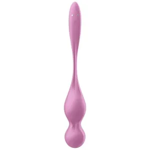 Love Birds Vibrierende Kegel-Kugeln Rosa von Satisfyer Balls