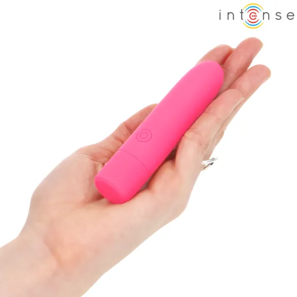 Symone Usb wiederaufladbarer Vibrierender Bullet 8 Vibrationen Rosa 10 X 2,2 cm von Intense Fun | Fesselliebe.de