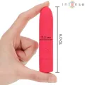 Symone Usb wiederaufladbarer Vibrierender Bullet 8 Vibrationen Rot 10 X 2,2 cm von Intense Fun