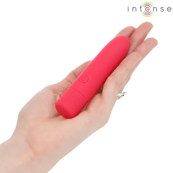 Symone Usb wiederaufladbarer Vibrierender Bullet 8 Vibrationen Rot 10 X 2,2 cm von Intense Fun | Fesselliebe.de