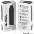 Geri Usb wiederaufladbarer Vibrierender Bullet 8 Vibrationen Schwarz 10 X 2,2 cm von Black&Silver