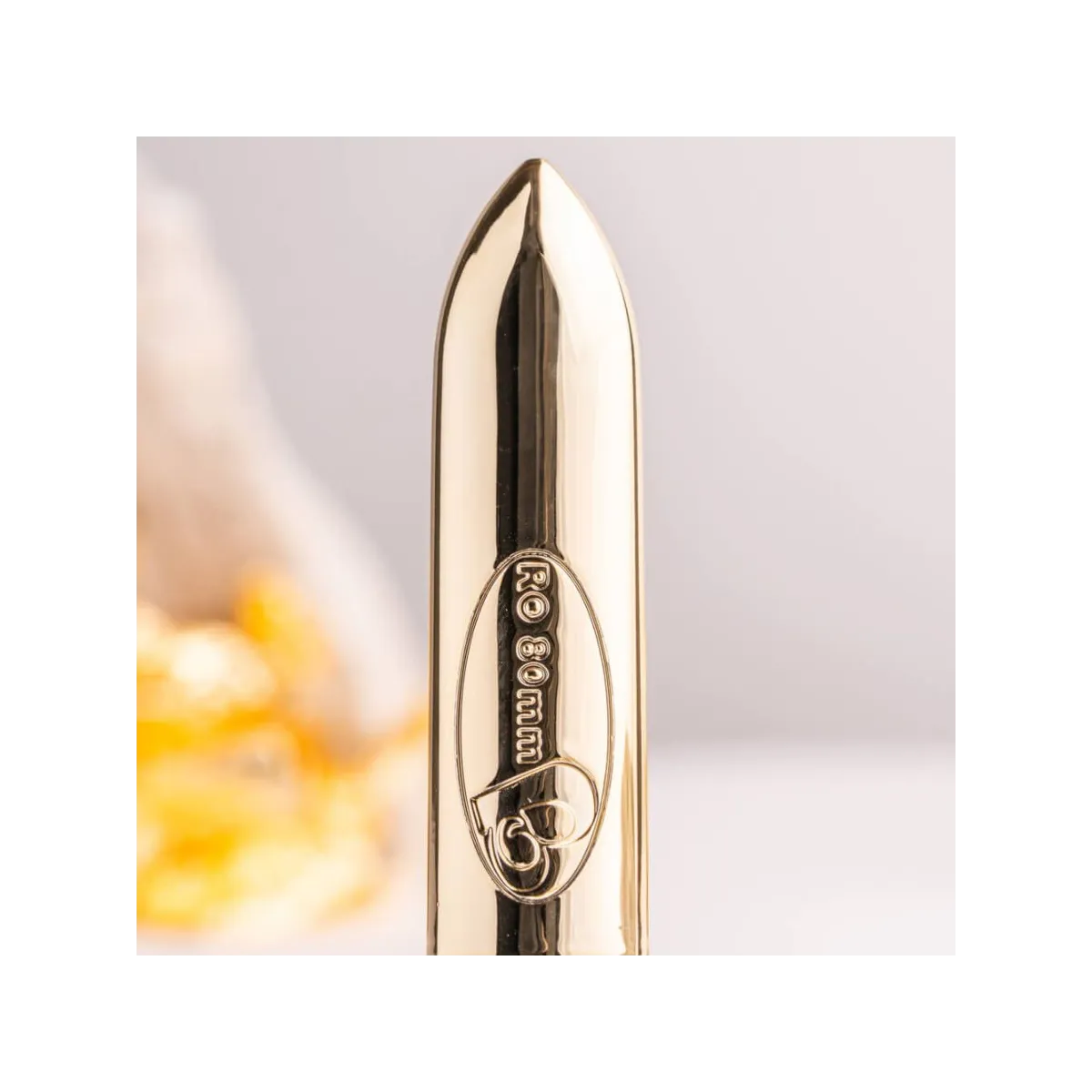 Ro-80 Champagner Golden Vibrierende Kugel von Rocks-Off | Fesselliebe.de