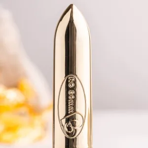 Ro-80 Champagner Golden Vibrierende Kugel von Rocks-Off