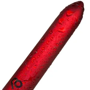 Wiederaufladbarer Vibrierender Bullet Poppy Red von Rocks-Off