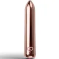 Wiederaufladbarer Vibrierender Bullet Golden Rose von Rocks-Off