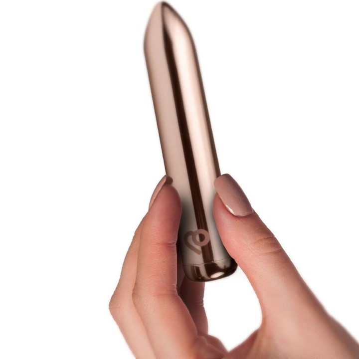 Wiederaufladbarer Vibrierender Bullet Golden Rose von Rocks-Off | Fesselliebe.de