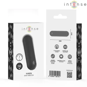 Karen Mini wiederaufladbarer Vibrationskugel Schwarz von Intense Fun