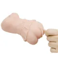 Water Skin Vagina Masturbator mit Vibrierenden Kugeln von Crazy Bull