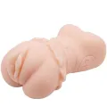 Water Skin Vagina Masturbator mit Vibrierenden Kugeln von Crazy Bull