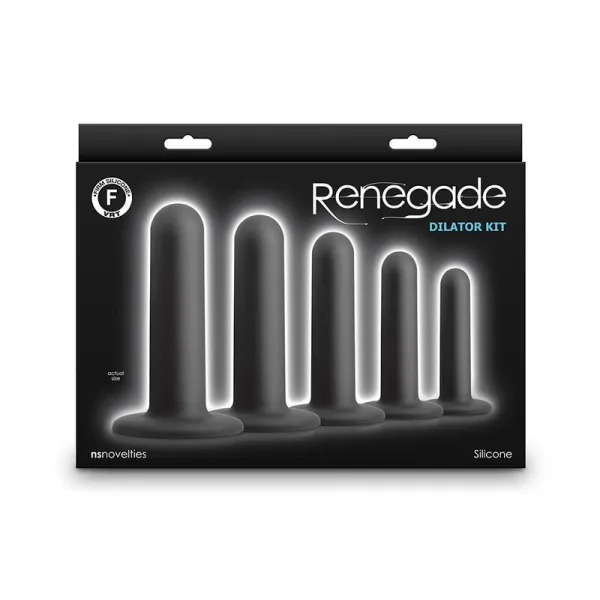 Renegade Dilator Kit Schwarz von Ns Novelties | Fesselliebe.de