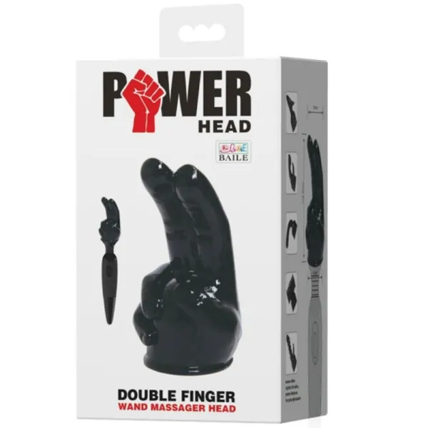 Power Headauswechselbarer Kopf für Handdesign Massager von Baile Power Head | Fesselliebe.de