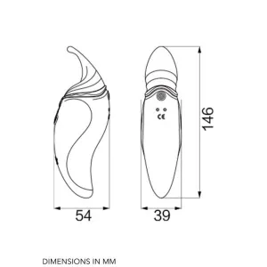 Hero Pulse Wave Massager Purple von Zalo