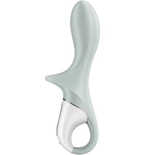Air Pump Booty 3 aufblasbarer Analvibrator Graugrün von Satisfyer Vibrator | Fesselliebe.de