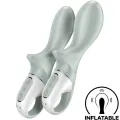 Air Pump Booty 3 aufblasbarer Analvibrator Graugrün von Satisfyer Vibrator