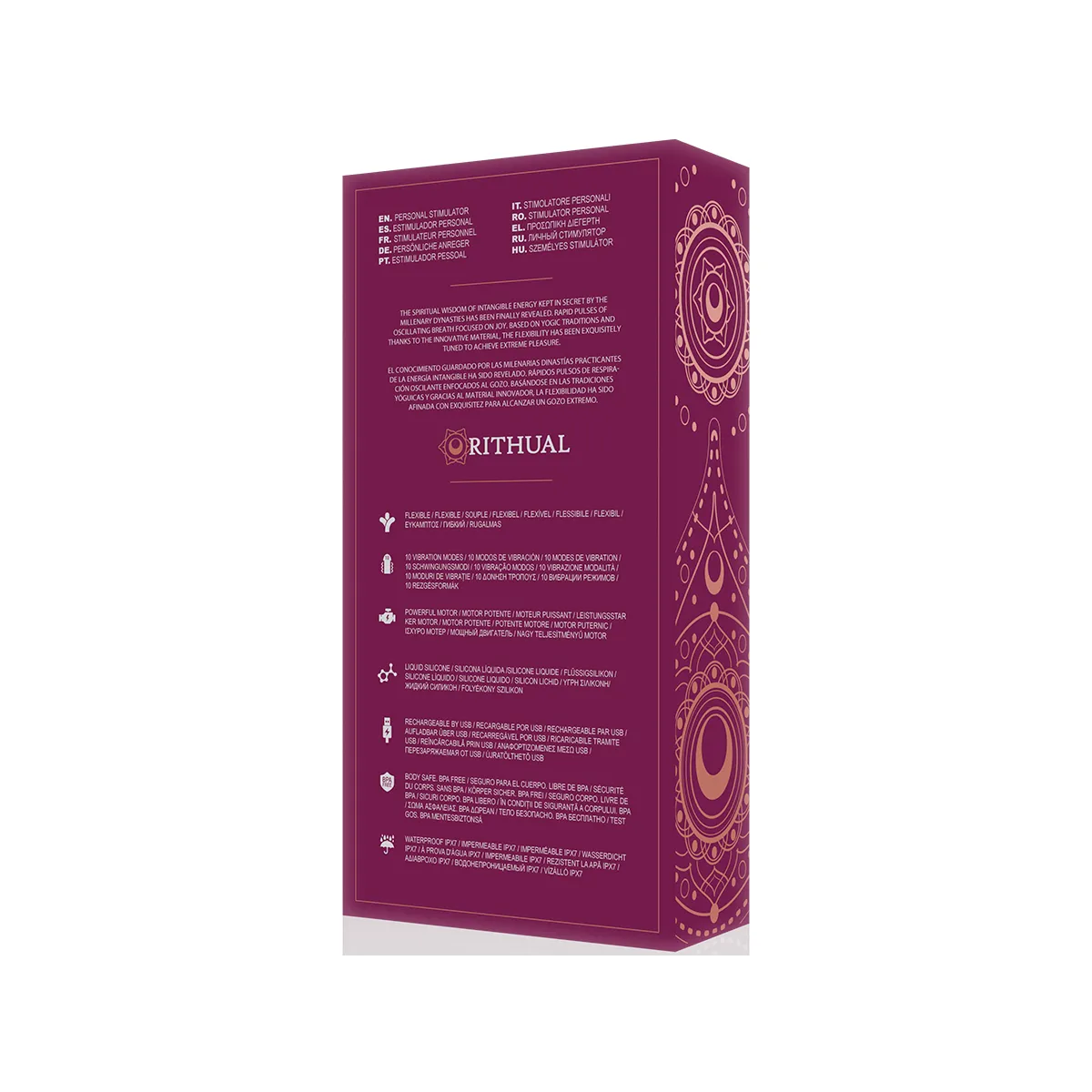 Orchid wiederaufladbarer G-Punkt Kriya Ritualstimulator von Rithual | Fesselliebe.de