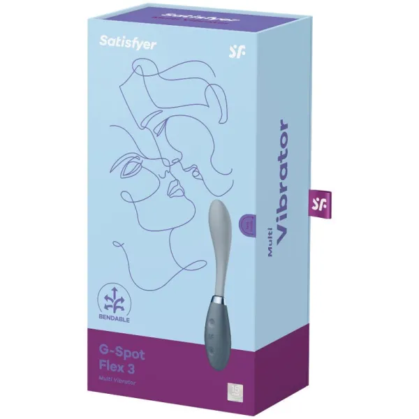 G-Spot Flex 3 Multi Vibrator Grau von Satisfyer Vibrator | Fesselliebe.de