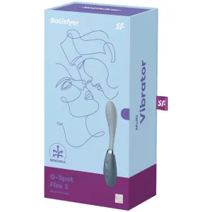 G-Spot Flex 3 Multi Vibrator Grau von Satisfyer Vibrator