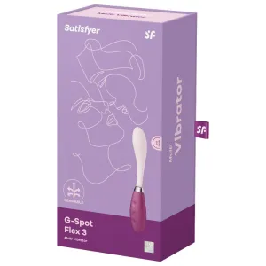 G-Spot Flex 3 Multi Vibrator Rot von Satisfyer Vibrator
