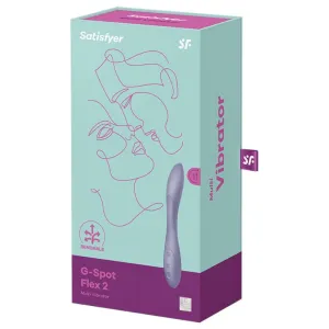 G-Spot Flex 2 Multi Vibrator Lila von Satisfyer Vibrator